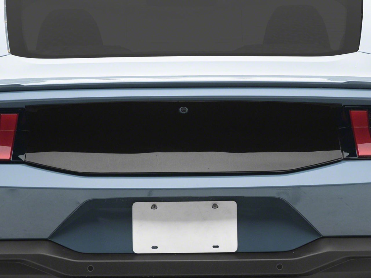 MMD Decklid Panel; Gloss Black (24-26 Mustang)