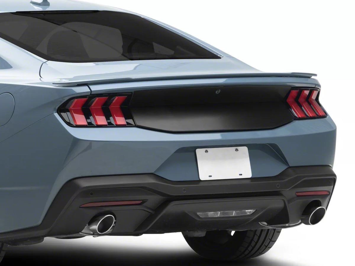 Mmd Decklid Panel; Matte Black (24-26 Mustang)