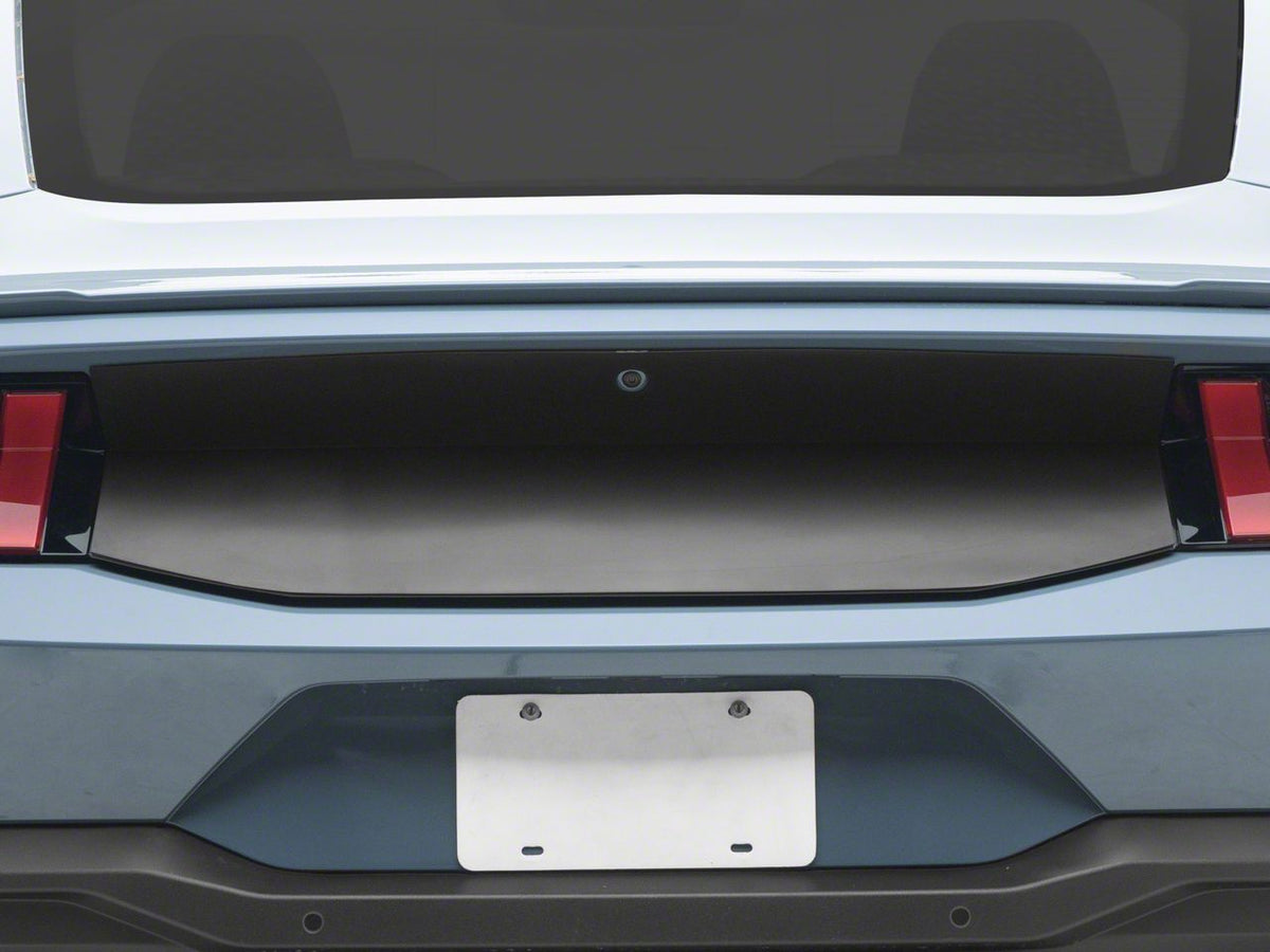 Mmd Decklid Panel; Matte Black (24-26 Mustang)