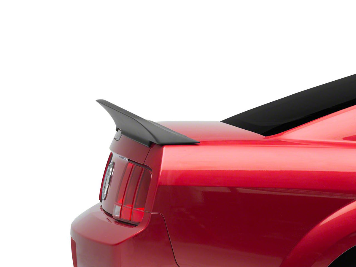 Mmd Ducktail Rear Spoiler; Satin Black (05-09 Mustang)