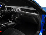 Mmd Interior Trim Kit; Gloss Carbon Fiber (15-23 Mustang W/O Performance Pack)