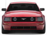 Mmd Mirror Covers; Satin Black (05-09 Mustang)