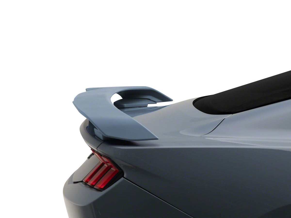 MMD Performance Pack Style Rear Spoiler; Primed (24-26 Mustang Fastback)