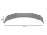 MMD Performance Pack Style Rear Spoiler; Primed (24-26 Mustang Fastback)