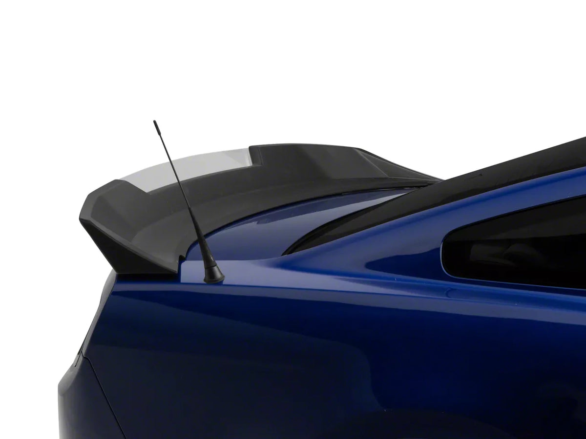 Mmd Wicker Bill Rear Spoiler; Satin Black (10-14 Mustang)