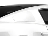 Mmd Gt350 Style Window Covers; Unpainted (10-14 Mustang Coupe)