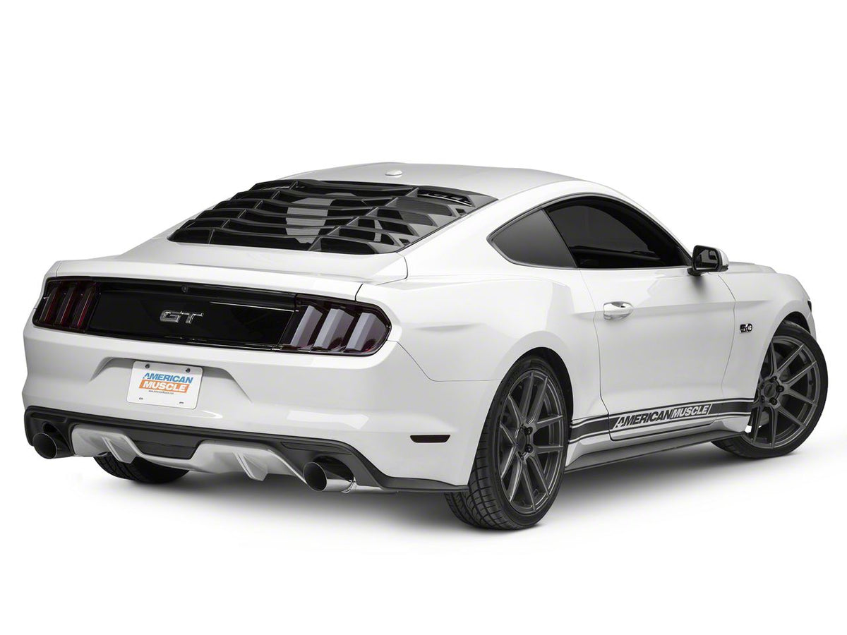 MMD ABS Rear Window Louvers (15-26 Mustang Fastback)