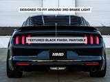 MMD ABS Rear Window Louvers (15-26 Mustang Fastback)