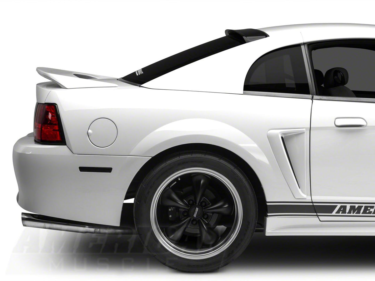 Mmd Roof Spoiler; Matte Black (94-04 Mustang Coupe)
