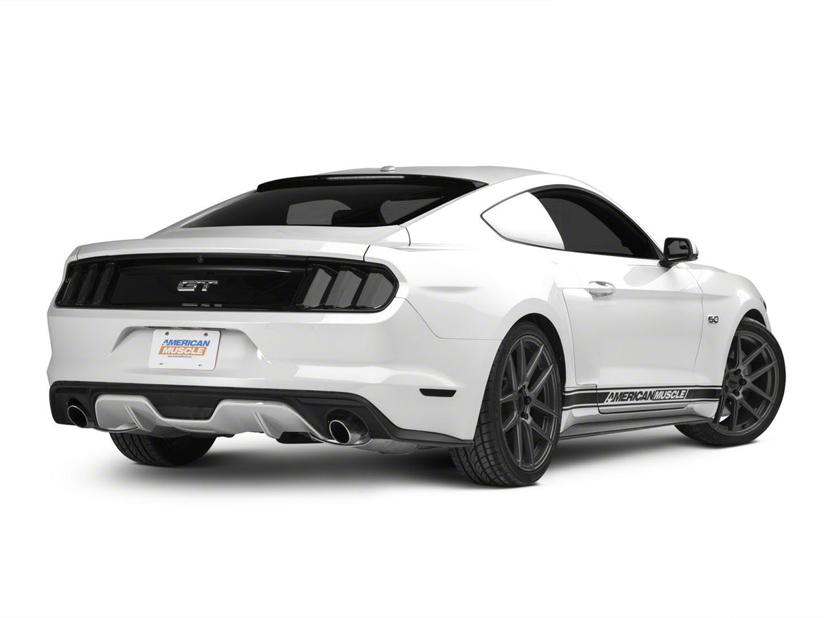MMD Roof Spoiler; Matte Black (15-23 Mustang Fastback)
