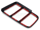 Mmd Tail Light Trim; Matte Black (05-09 Mustang)