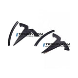 Model 3 / Y T Logo Overlay Front & Rear - Real Carbon Fiber Exterior