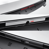 Model Y Juniper Rear Trunk Button Sticker | Flexible Urethane Carbon Fiber