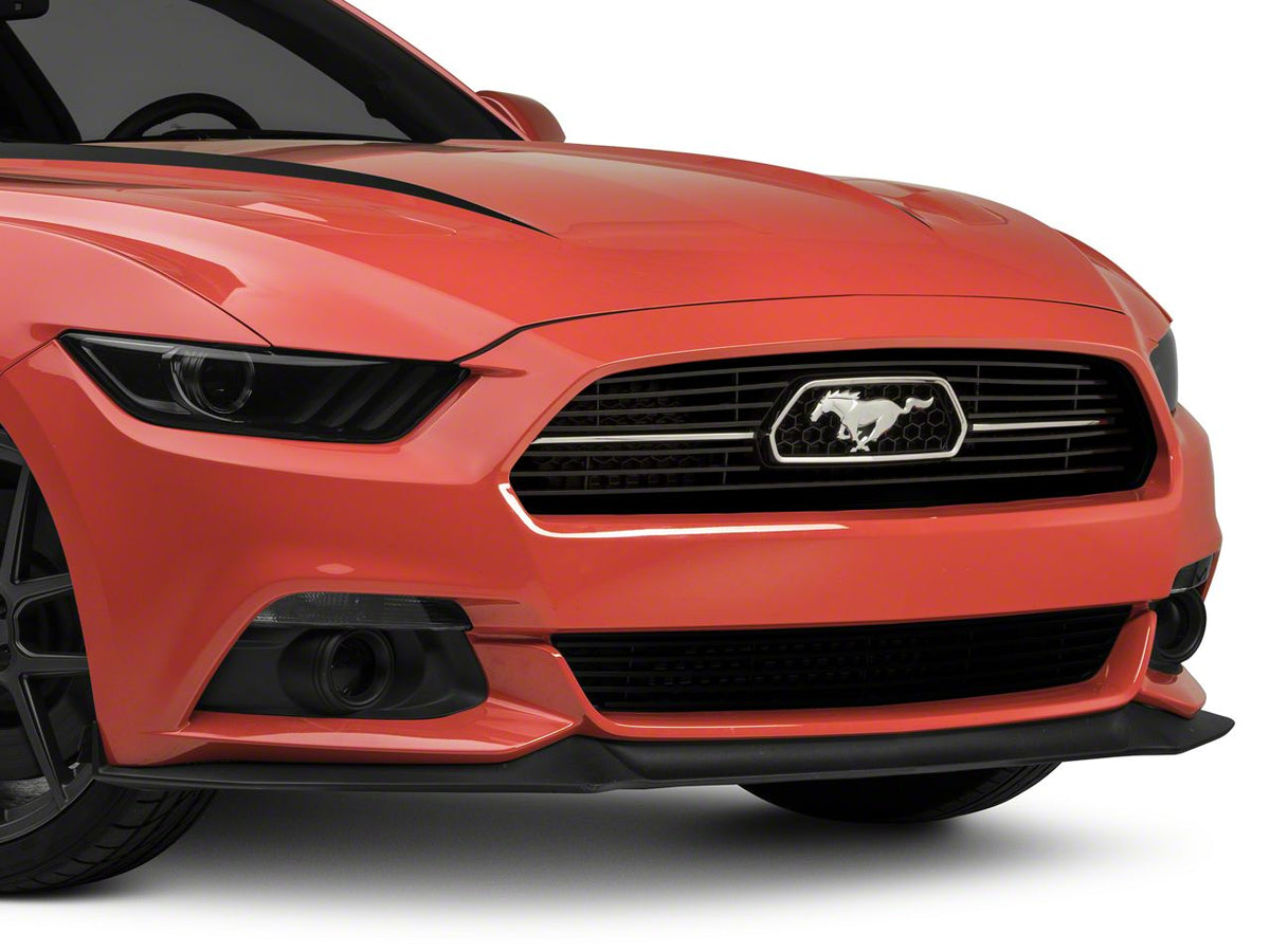 SpeedForm Modern Billet Lower Grille; Black (15-17 Mustang GT, EcoBoost, V6)
