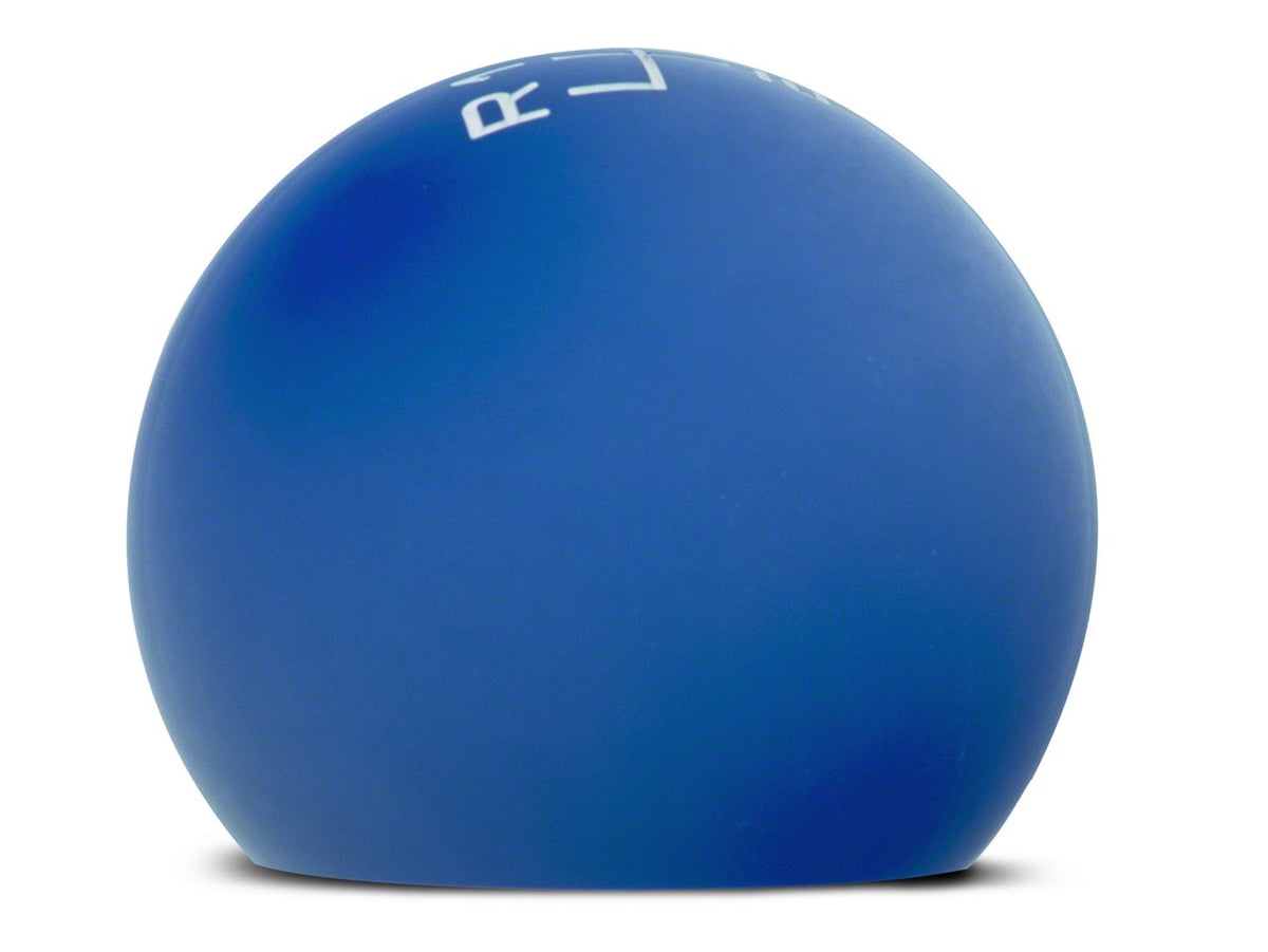 SpeedForm Modern Billet Retro Style 6-Speed Shift Knob; Blue (15-23 Mustang GT, EcoBoost, V6)