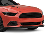 SpeedForm Modern Billet Upper Replacement Grille; Black (15-17 Mustang GT, EcoBoost, V6)
