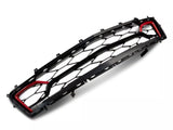 MP Concepts LT/RS Style Grille; Black with Red Accents (16-18 Camaro, Excluding SS & ZL1)
