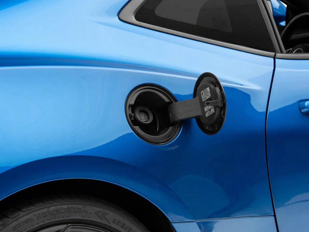 MP Concepts Old Glory Fuel Door; Matte Black (16-24 Camaro)