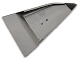 MP Concepts Quarter Window Scoops; Gloss Black (16-24 Camaro Coupe)