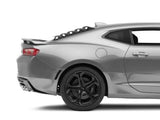 MP Concepts Rear Window Louvers; Matte Black (16-24 Camaro Coupe)