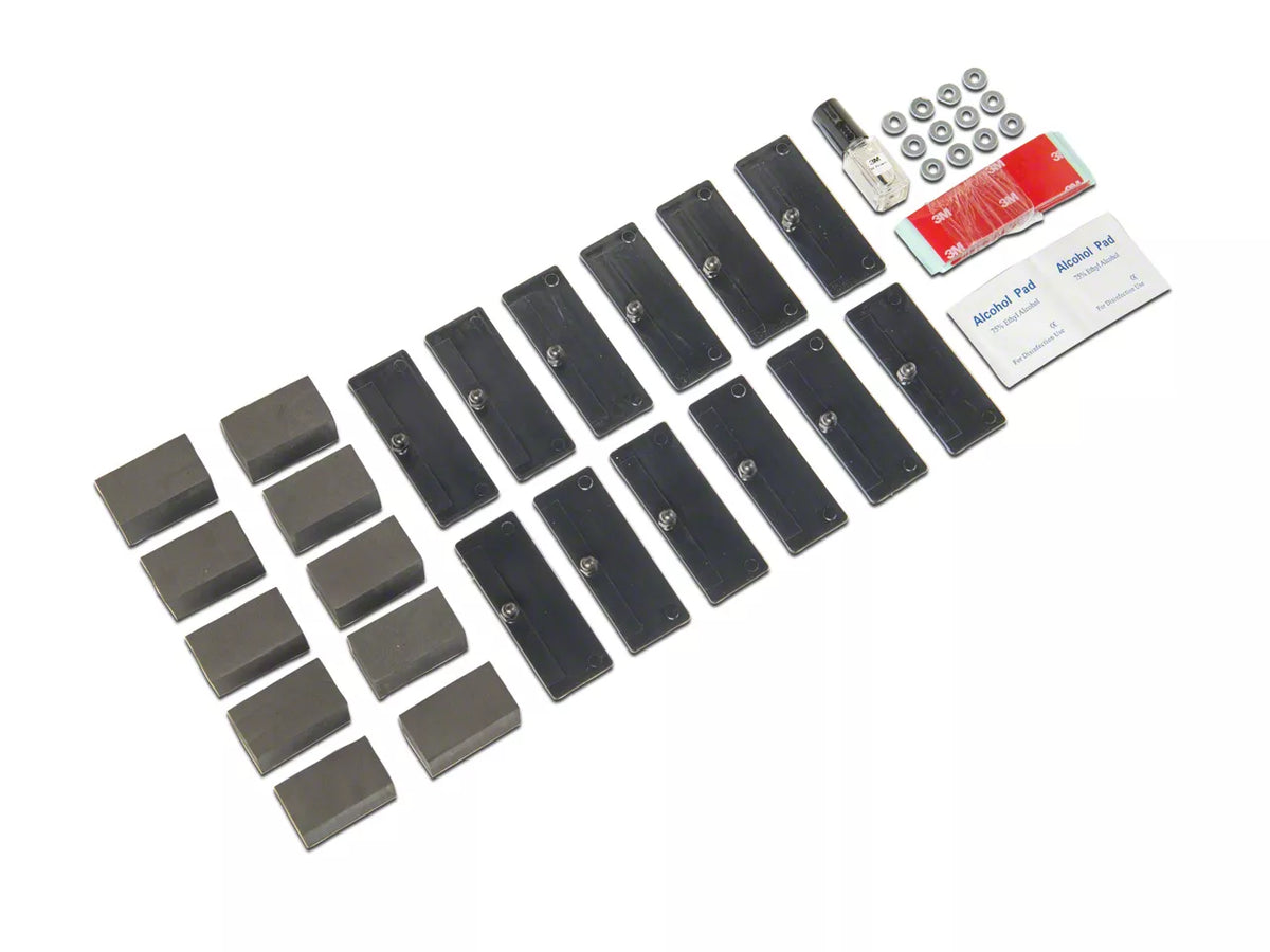 MP Concepts Replacement Rear Window Louvers Hardware Kit for CC2014 Only (16-24 Camaro Coupe)