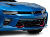 MP Concepts SS 50 Years Style Grille; Black with Red Accents (16-18 Camaro SS)