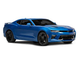 MP Concepts SS 50 Years Style Grille with LED Lighting; Black with White Accents (16-18 Camaro SS)