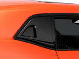 MP Concepts Quarter Window Scoops; Gloss Black (08-23 Challenger)