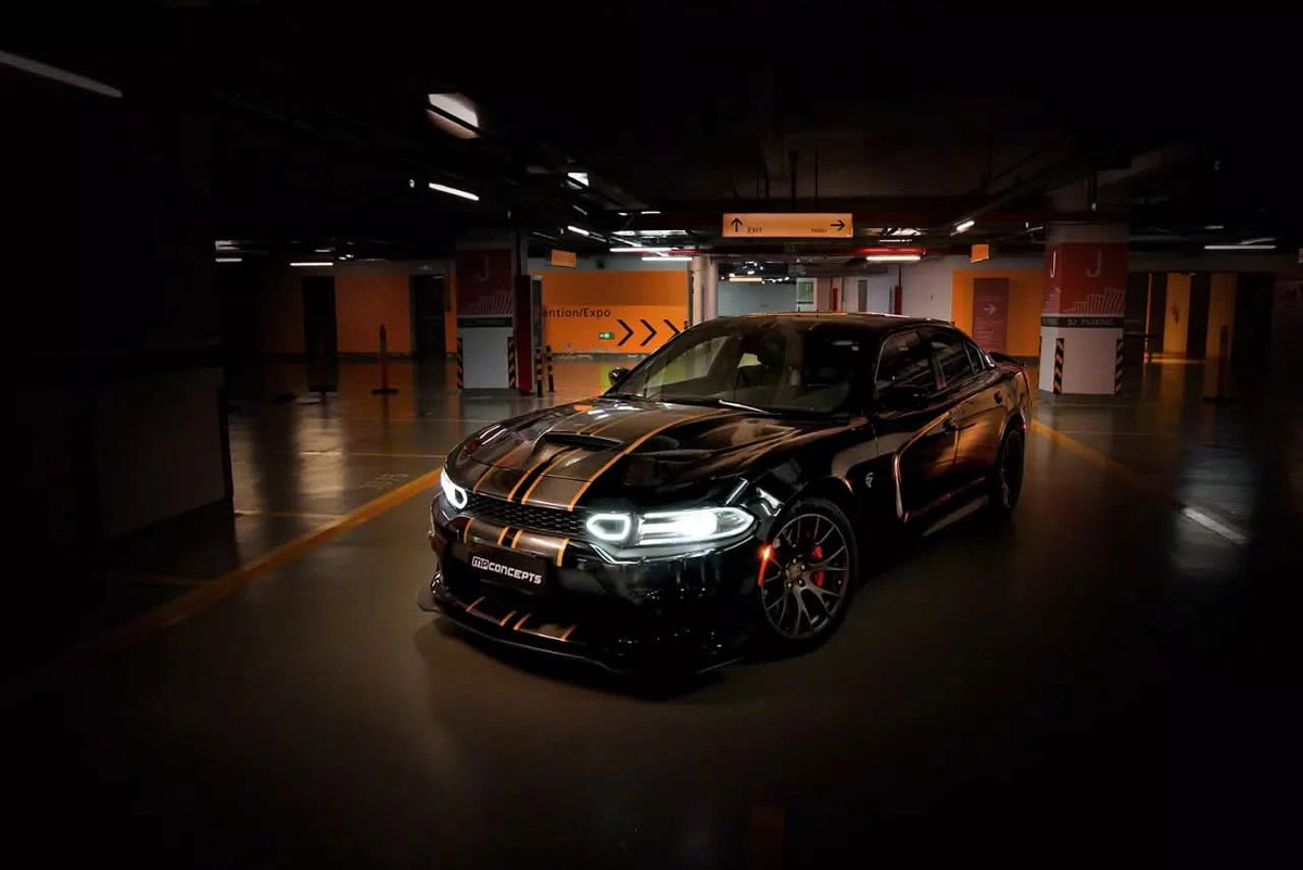 MP Concepts Upper Grille with LED Lighting (15-23 Charger SRT; 17-18 Charger R/T 392; 19-23 Charger GT & Scat Pack, Excluding Widebody)