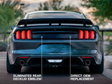 Mp Concepts Full Replacement Decklid Panel; Gloss Black (15-23 Mustang)