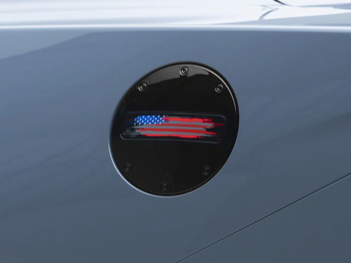 Mp Concepts Fuel Door With Usa Distressed Flag (24-26 Mustang)