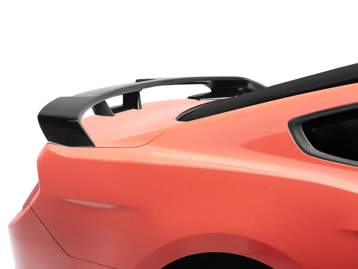 MP Concepts Performance Pack Style Rear Spoiler; Gloss Black (15-23 Mustang Fastback)