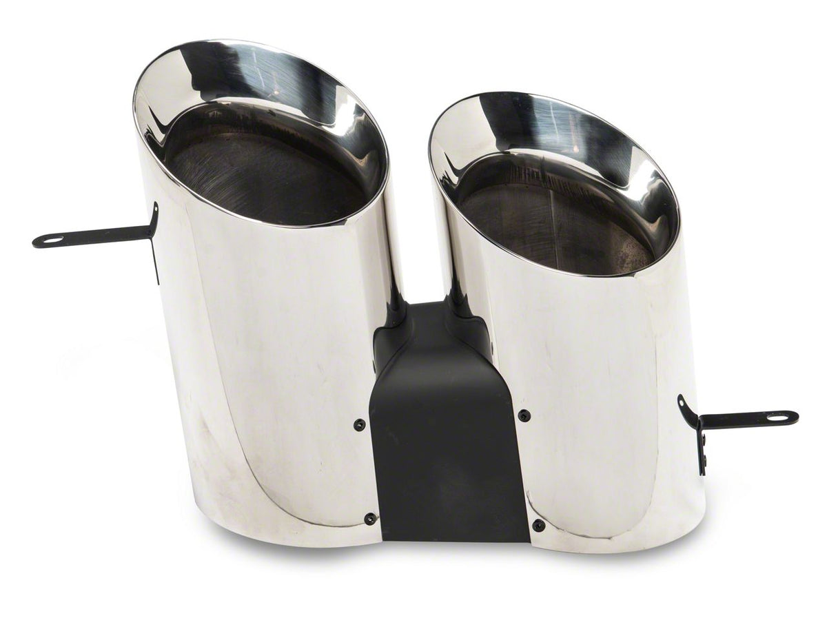 Mp Concepts Quad Exhaust Tips For Mp Concepts Dark Horse Style Rear Diffuser Only (24-26 Mustang Gt, Ecoboost)