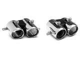 MP Concepts Quad Exhaust Tips for MP Concepts Rear Diffuser 406733 (18-23 Mustang GT; 19-23 Mustang EcoBoost w/ Active Exhaust)
