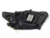 Mp Concepts S650 Style Led Headlights; Black Housing; Clear Lens (15-17 Mustang; 18-20 Mustang Gt350, Gt500)