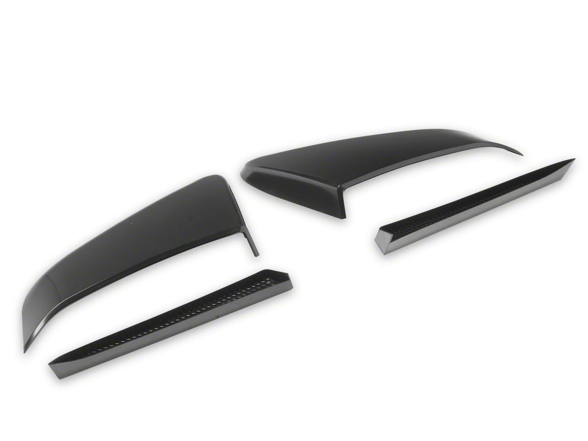MP Concepts Side Scoops; Unpainted (24-26 Mustang)