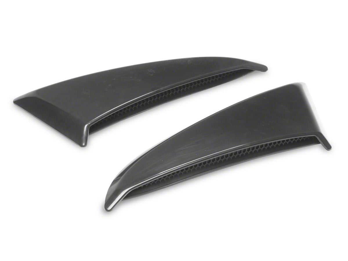 MP Concepts Side Scoops with Inserts; Unpainted (10-14 Mustang)
