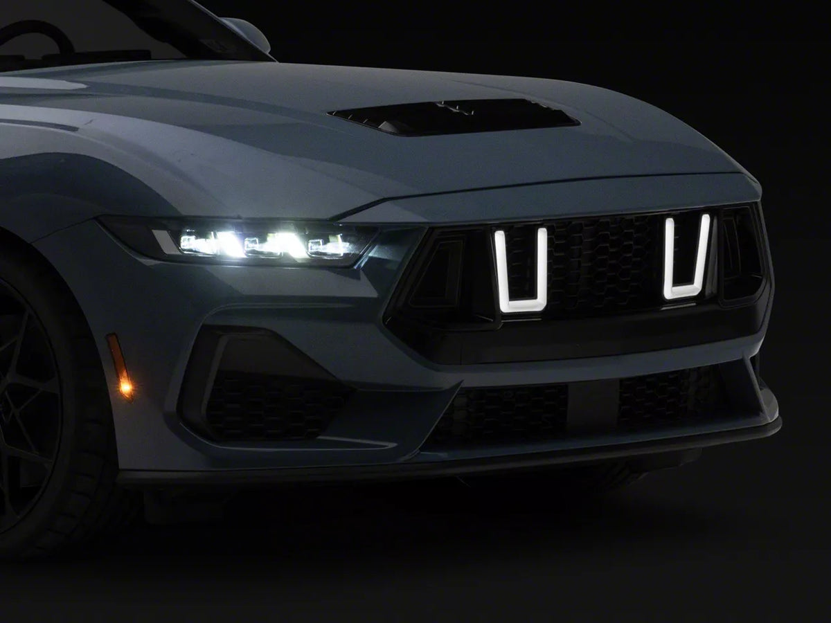 MP Concepts Dark Horse SC Style Upper Grille with LED Lighting (24-26 Mustang GT)