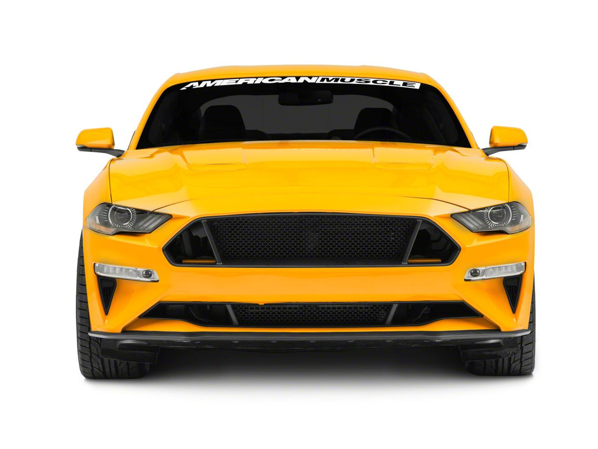 MP Concepts Upper Grille; Black (18-23 Mustang GT, EcoBoost)