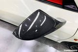 2010-2015 Ferrari Carbon Fiber Mirror Replacement Carbonado (OE) Fits: 458 Italia and Spider, 458 Specialer