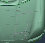 Hood Vents – Toyota MR2 Spyder (ZZW30, 2000-2005)