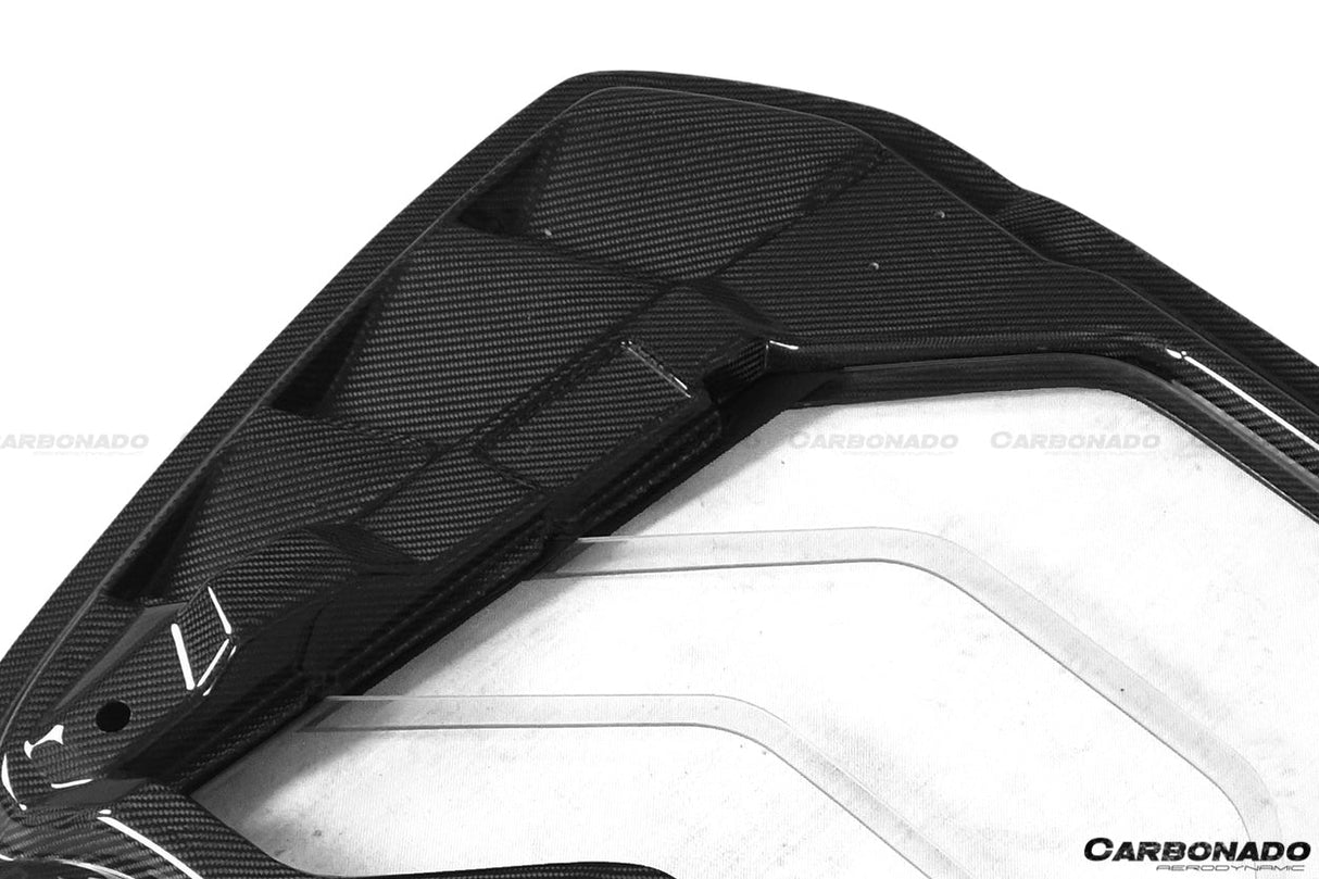 2015-2019 Ferrari 488 Spider MSY Style Carbon Fiber Engine Hood