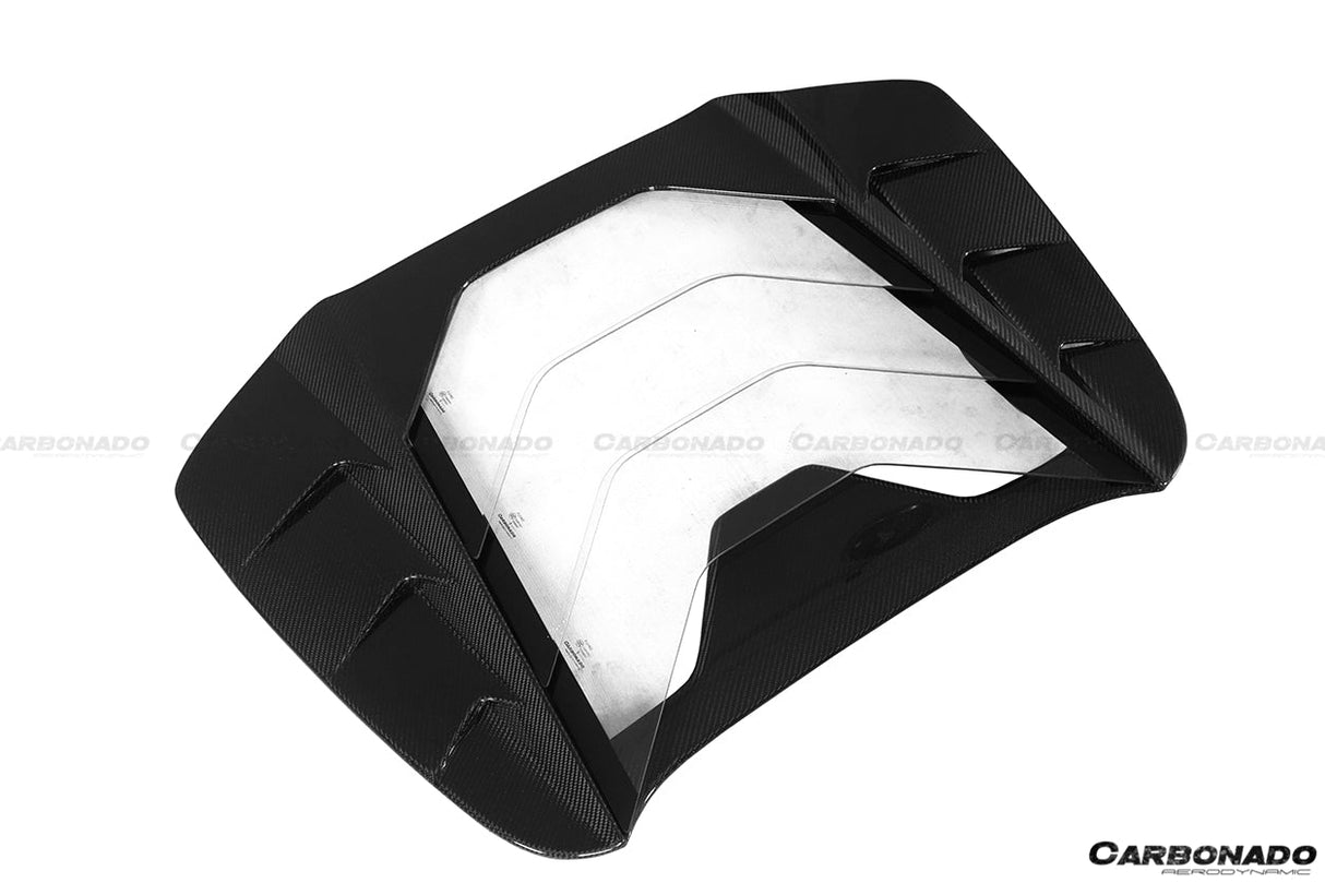 2015-2019 Ferrari 488 Spider MSY Style Carbon Fiber Engine Hood