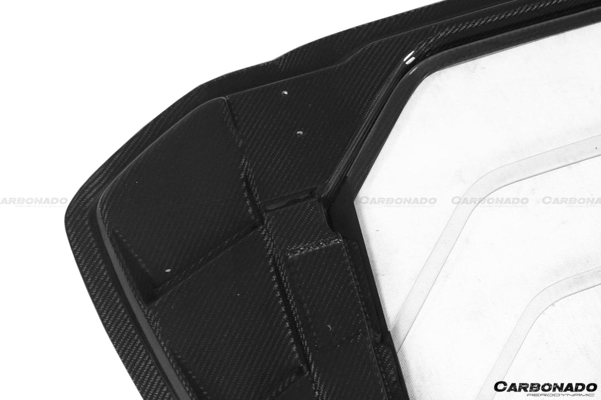 2015-2019 Ferrari 488 Spider MSY Style Carbon Fiber Engine Hood