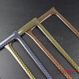 Reflective Carbon Fiber Full Dashboard Trim Overlay For Mustang 2010-2014