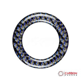 Mustang 2010-2014 Reflective Carbon Fiber Mirror Adjuster Trim Overlay