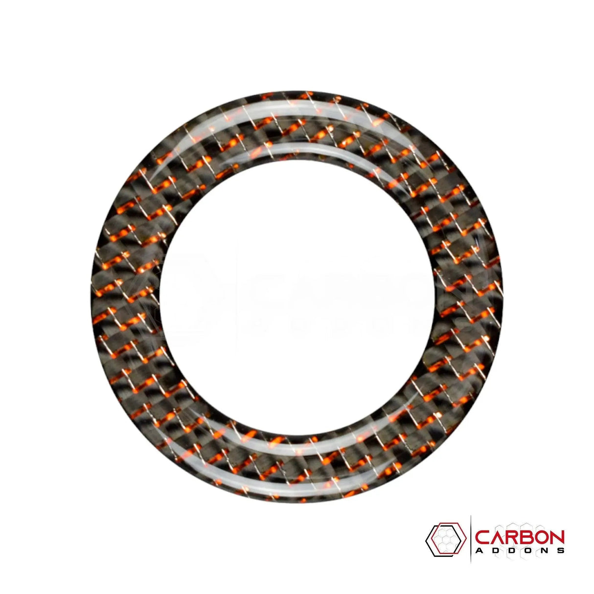 Mustang 2010-2014 Reflective Carbon Fiber Mirror Adjuster Trim Overlay