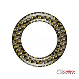 Mustang 2010-2014 Reflective Carbon Fiber Mirror Adjuster Trim Overlay