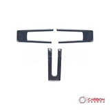Reflective Carbon Fiber Steering Wheel Trim Overlay For Mustang 2010-2014