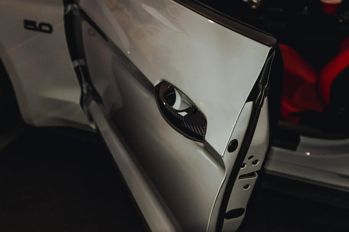 Mustang 2015-2023 Carbon Fiber Exterior Door Handle Covers